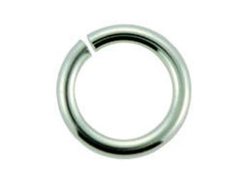Open Jump Ring Sterling Silver 3mm ID x .025" (22ga) (Pkg of 50)(900S-3.0)