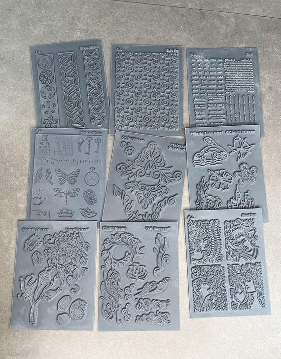 Rubber Texture Stamps (PN47XX) *Choose Design**