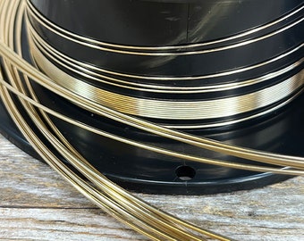 Gold Filled 14/20GF Round Wire Dead Soft (foot) Choose Size