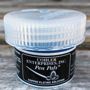 Pen Plating Solution Copper 2oz Jar (45.417) **CLOSEOUT**
