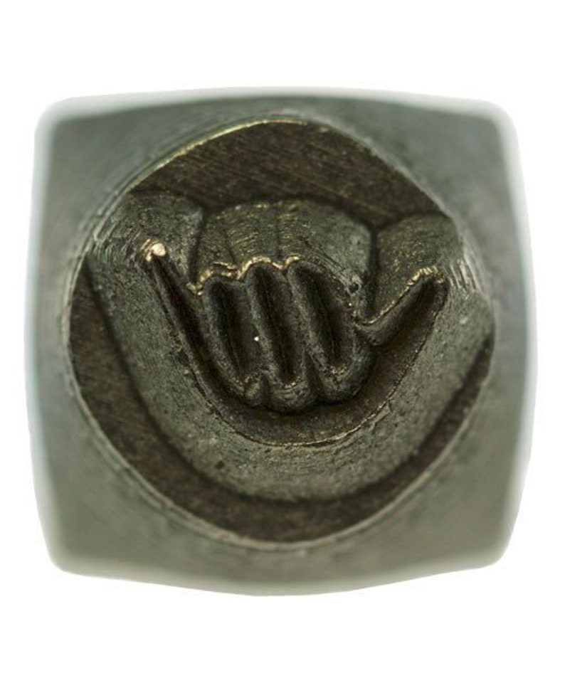 Design Stamp-6mm Hang Loose **CLOSEOUT** PN5656