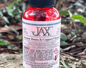 Jax Instant Brass & Copper Cleaner 2oz Bottle  (PM9014)