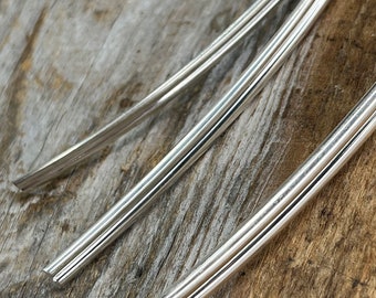 Double 1/2 Round Sterling Silver Wire (SDHRWXX) Sold by the Foot **Choose Size**