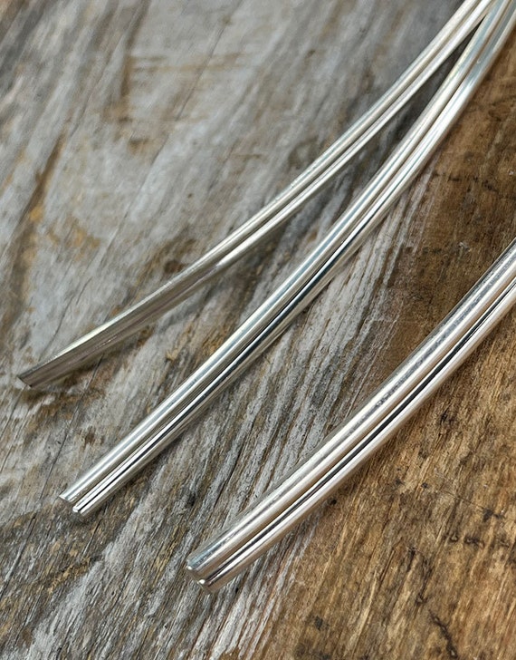 10 Gauge Sterling Silver Half-Round Wire