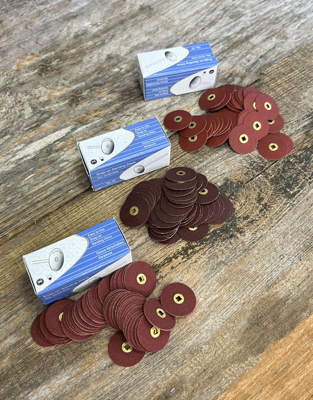 Snap on Sanding Discs 7/8'' by Ikohe (pkg/50) (ST103X) (choose Grit) - Etsy