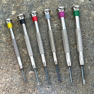 Eurotool 6pc Screwdriver Set with Fixed Blades (SD260)