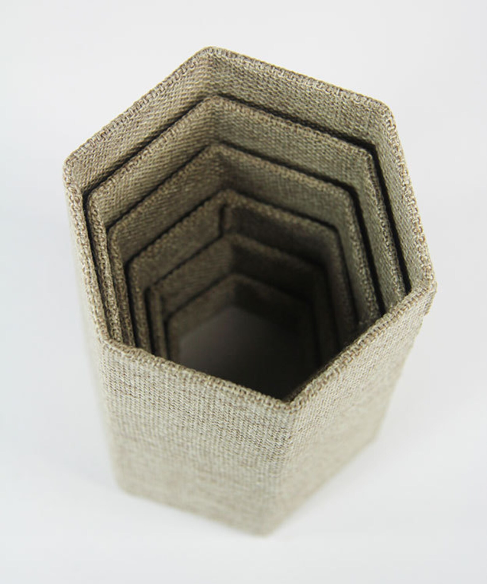 Burlap Stackable Riser Set of 6 From 1-1/4 to - Etsy