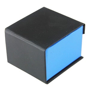 Deluxe Magnetic Ring Box EACH Blue/Black DBX4050 image 4