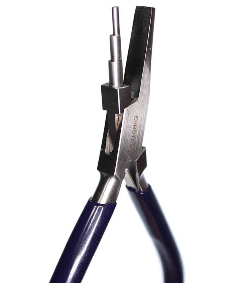 Looping Pliers with Stepped Jaw and Flat Jaw by Eurotool PL7470