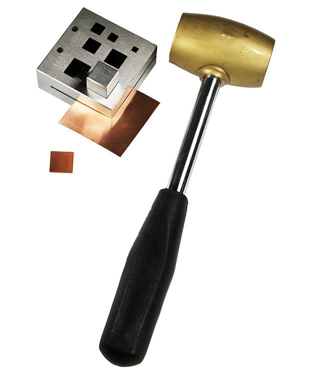 Square Disc Cutter Set of Seven Sizes 4mm to 16mm DA2402 Etsy