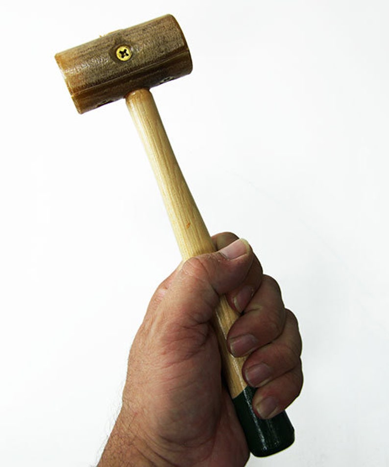 1-14 face 8oz head Weighted Rawhide Mallet by Garland 37.711