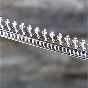 Sterling Silver Gallery Wire "Crown" (SGW01)