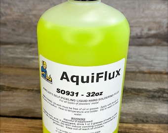 Aquiflux Yellow Soldering Flux (1 quart) (SO931)