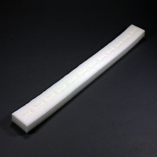 Off-White Ring Foam Strip 13-1/2" x 1-3/8" (Pkg of 6) (DRGW)