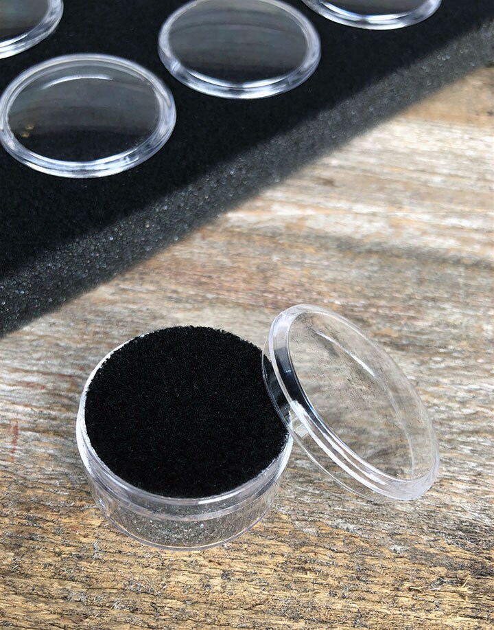 Gem Jar Tray Insert 50 Jars Black (DST2550) - Etsy
