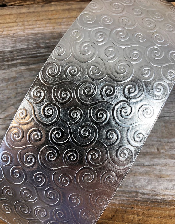 Patterned sterling shop silver sheet