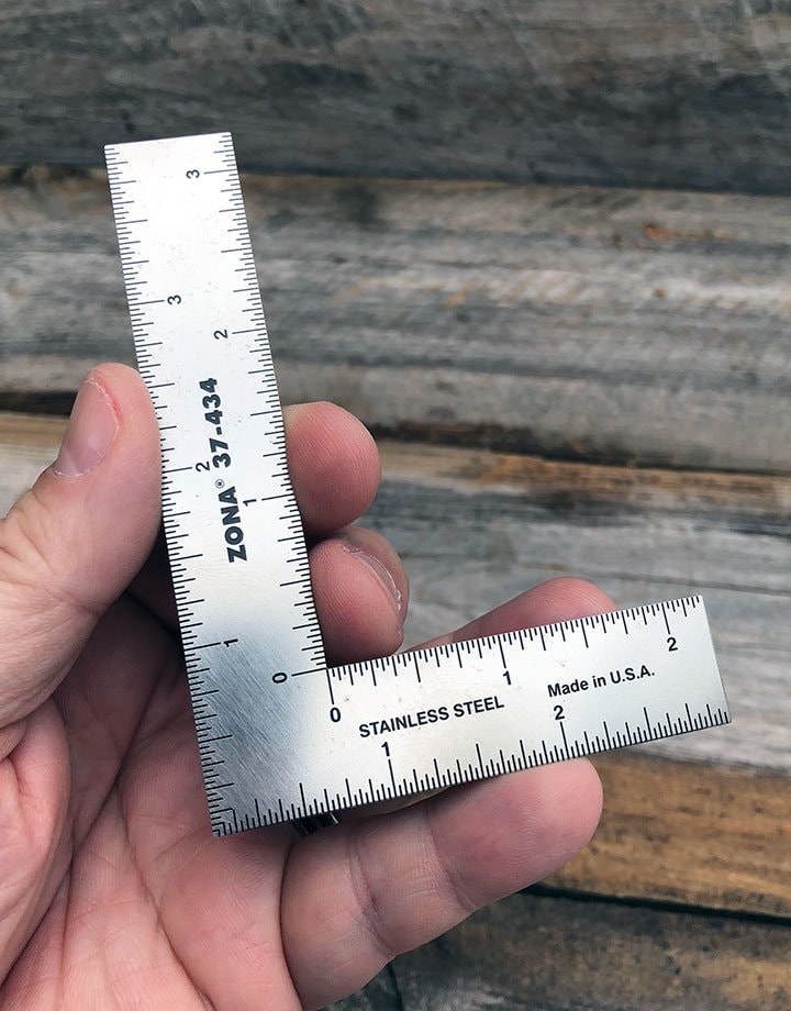 3 Inch Square Ruler L Square Ruler 3 X 4