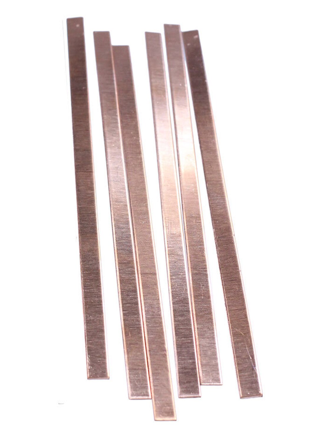 Copper Bracelet Blanks 16ga 6 X 1/4 pkg of 6 Etsy