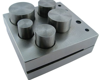 Economical Disc Cutter 1/2" to 1" - Five Punches  (DA2595)