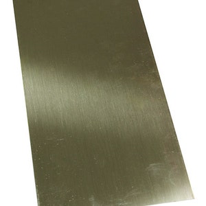 Red Brass Sheet 26ga 6&quot; x 12&quot; 0.41mm Thick  (BS26)