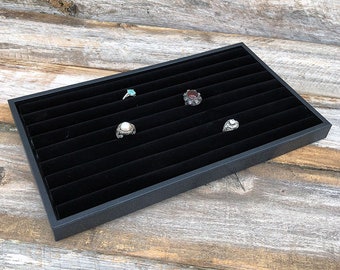  Velvet Insert (5x8) Black Tray Inserts Jewelry Display: Jewelry  Box Inserts: Clothing, Shoes & Jewelry