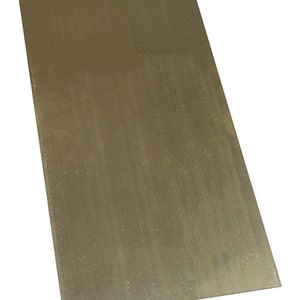 Red Brass Sheet 22ga 6" x 12" 0.64mm Thick  (BS22)