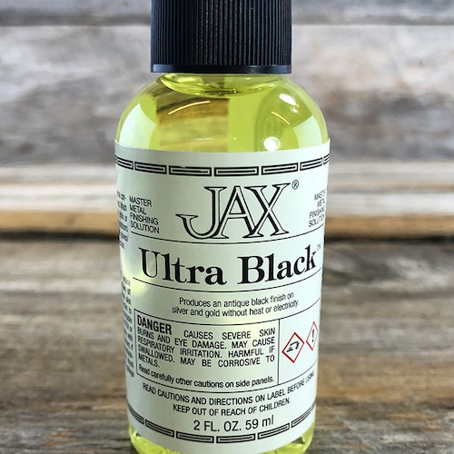 Jax Black Darkener for Copper Brass & Bronze 2oz Bottle Etsy Canada