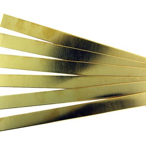 Red Brass Bracelet Blank 20ga 6&quot; x 3/4&quot; (Pkg of 8) (BS20-6x3/4)
