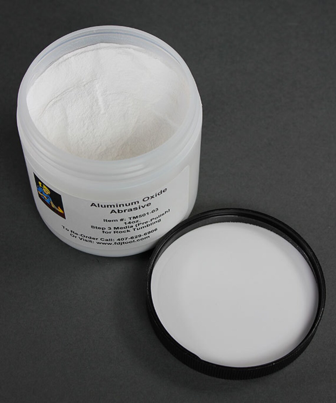 Rock Tumbling Media Step 3 Aluminum Oxide Prepolish 14ozs Etsy