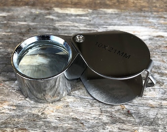10X Chrome Color Economy Loupe with 18mm Lens (EL962)