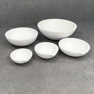 Ceramic Melting Dish / Crucibles (22.78X) **Choose Size**