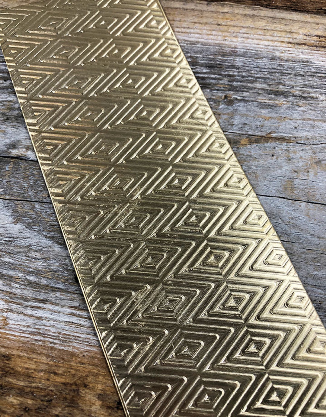 Patterned Brass Sheet 