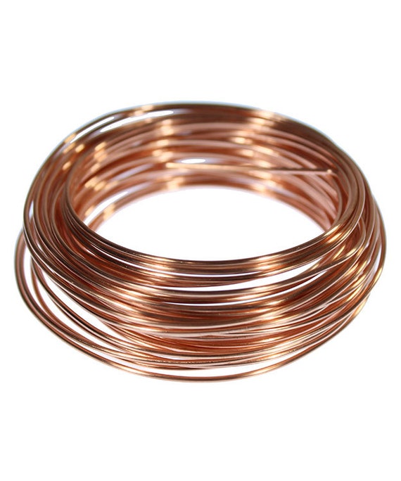 COPPER WIRE ROUND 18ga 1.02mm 1//4lb COIL