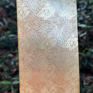 Pattern Brass Sheet "Paper Cut" 2-1/2" wide 24ga (Choose length) (BSP251)