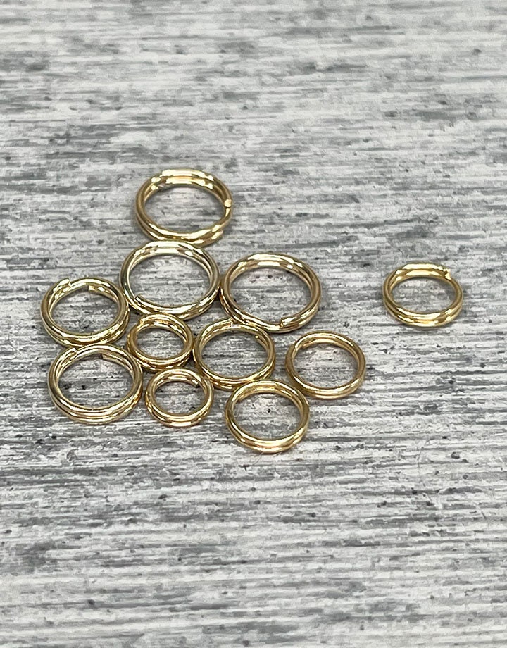 7mm Gold O Ring 