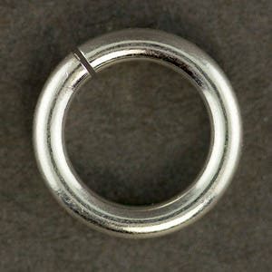 The Beadsmith Jumplocks, 4mm, 20 Gauge, Sterling Silver Jump Rings