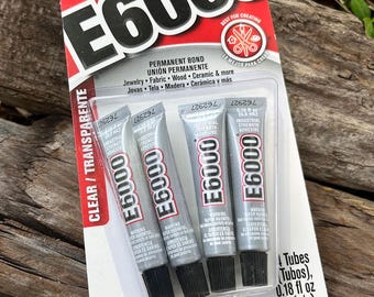 E6000 Glue - 0.18oz Tube (Pkg of 4) (CE6011)