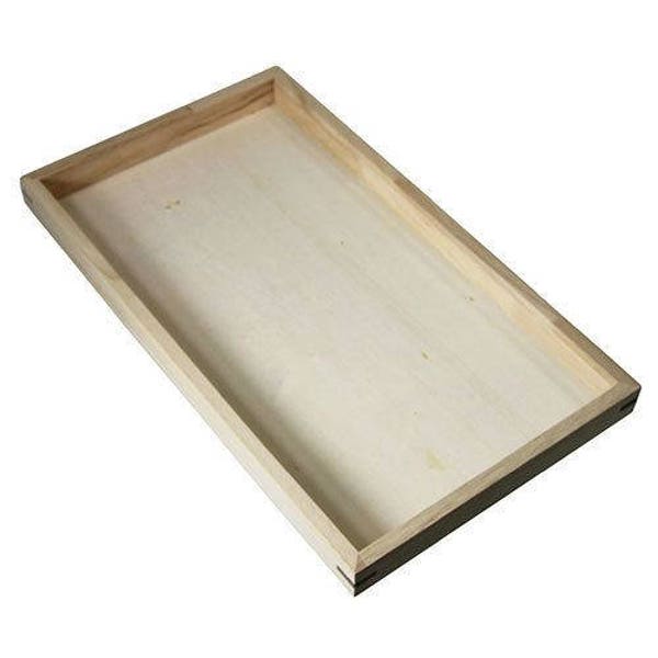 Stackable wooden display tray 1" deep (DTR2000)