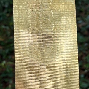 Pattern Brass Sheet "Bamboo" 2-1/2" wide 24ga (Choose length) (BSP255)