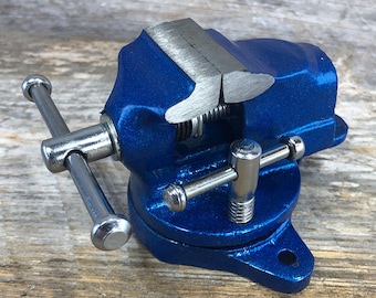 C25106 Billet Machined Tabletop Mini Bench Vise for 1/10 to 1/8 Scale Model
