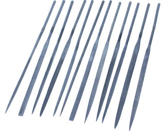 Economy Needle File Set - Fine Cut - 4" (12pcs)  (FI6002)