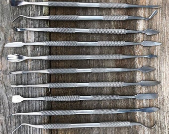 Wax Carver Set - Double Ended (12pcs) (CA824)