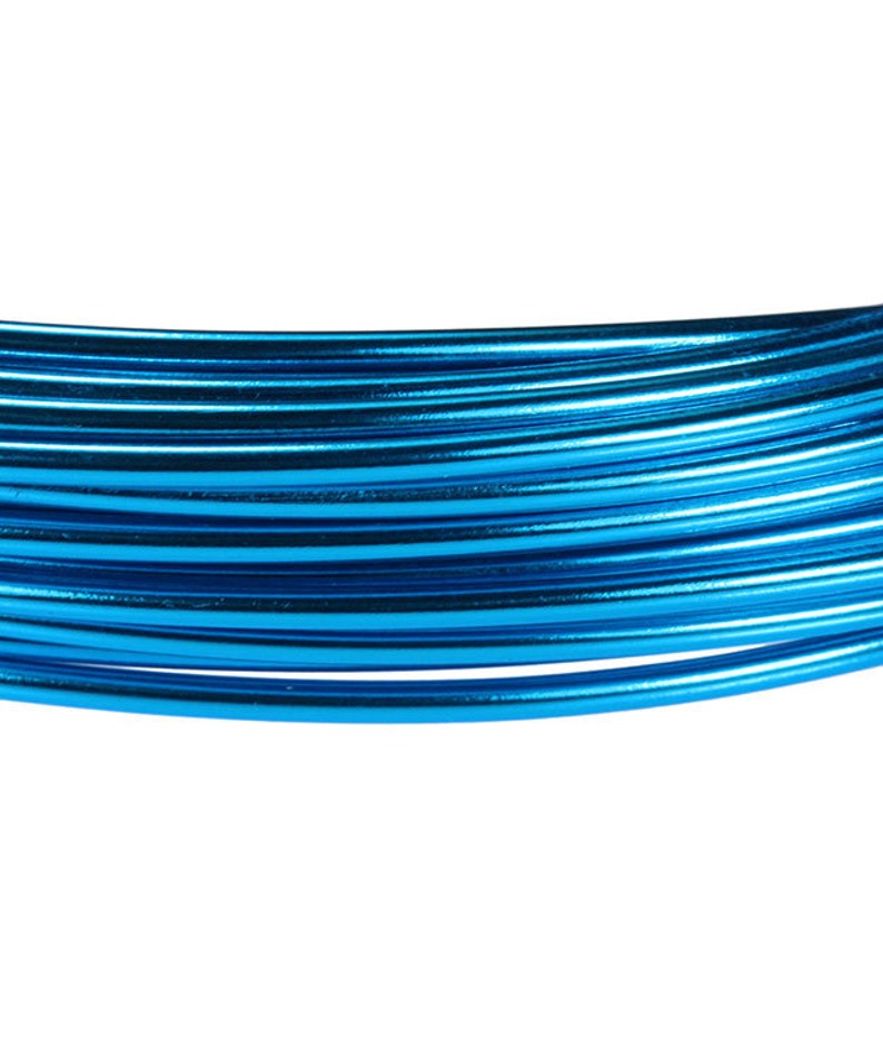 WR72712 Aluminum Wire Turquoise Color Wire 12ga 39 Feet Per Bag