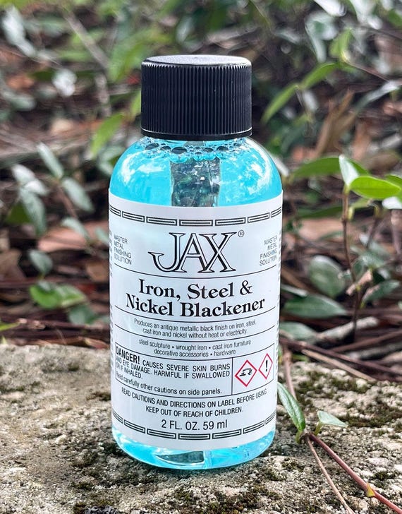 Flacon d'assombrissant pour fer, acier et nickel Jax de 2 oz (PM9008)