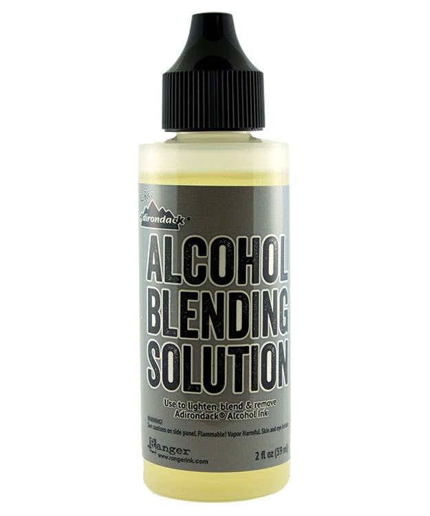 Alcohol Ink Blending Solution - Pixiss Blending Solution 4-Ounce, Alcohol  Ink Supplies 6 Pixiss Blending Brush Pens