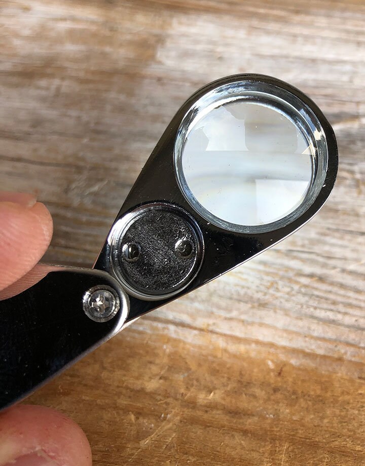 Jewelers' Loupe 20x Magnification with LED Light EL9608 Etsy Nederland