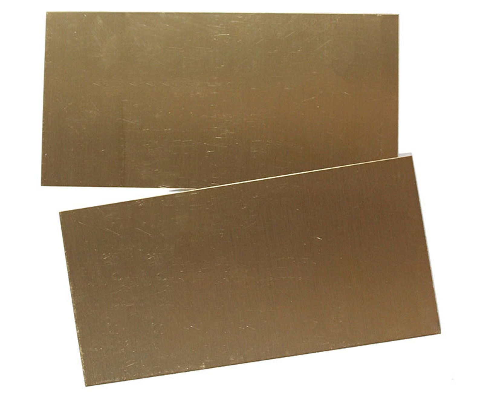 Red Brass Sheet 28ga 3 X 6 0.32mm Thick pkg of 2 Etsy
