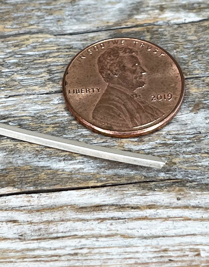 Square Sterling Silver Wire (SSWXX) Sold by the Foot **choose Size** - Etsy