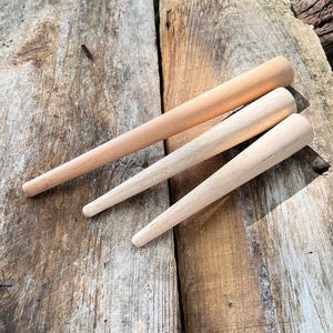 Tapered Wood Mandrels (RN50X) **Choose Length**