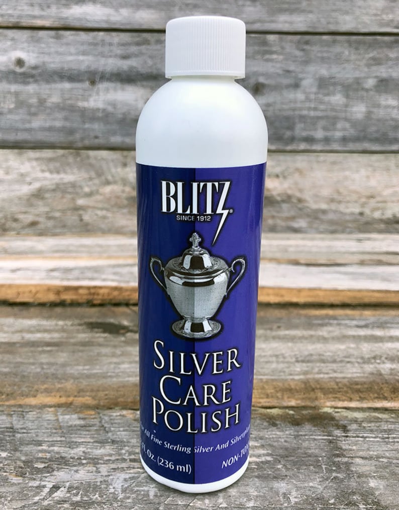 Blitz Silver Polish 8oz CL818 Etsy